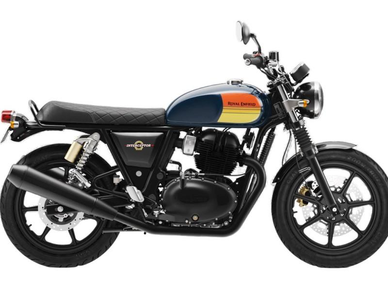 Royal Enfield Interceptor 650 Barcelona Blue